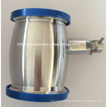 Sanitary Stainless Steel Ball Type Check Valve Welded with Drain
